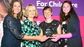 Charity Social Enterprise Winner MACS N Family Friendly awards Employer for Childcare