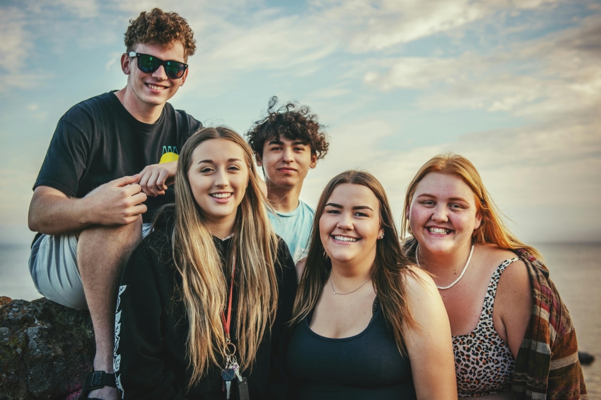Group Of Young People