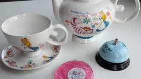 Mad Hatter teapot and cup