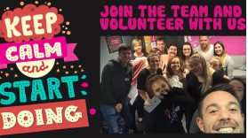 Join the Team and volunteer with us